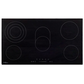 Płyta ceramiczna z 5 palnikami, dotykowa, 77 cm, 8500 W