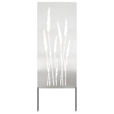 Ekran zapewniający prywatność w ogrodzie Srebrny 50 x 140 cm