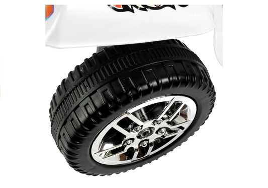 Motor na Akumulator Trójkołowy Biały BJX-88