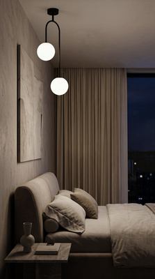 Lampa sufitowa K-5990 z serii SILA