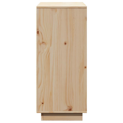Szafka, 110,5x35x80 cm, lite drewno sosnowe