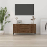 Szafka pod TV, brązowy dąb, 102x44,5x50 cm vidaXL