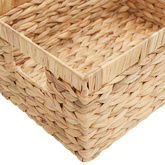 Kosze do przechowywania 3 pcs Naturalny Hiacynt wodny
