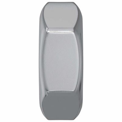Nakrętka sześcienna 12 szt. srebrny m8 Metal