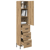 Highboard Dąb rzemieślniczy 34,5 x 34 x 180 cm