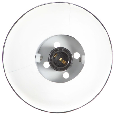 Industrialna lampa ścienna, czarna, 45x25 cm, E27
