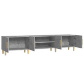 vidaXL Szafka pod TV, szarość betonu, 180x31,5x40 cm