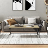 Stolik kawowy, dąb sonoma 100x50x35 cm materiał drewnopochodny