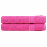 Ręczniki premium SOLUND, 2 szt., różowe, 100x200 cm, 600 g/cm?
