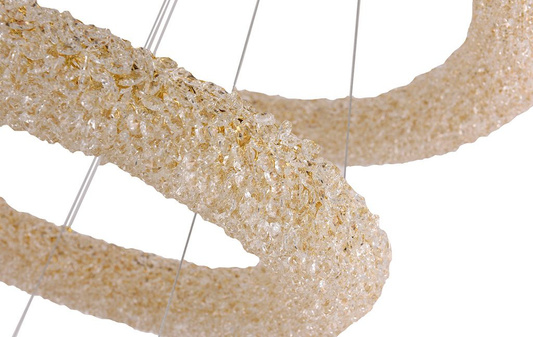 Designerska Lampa Wisząca złota Swarovski Adani AD211
