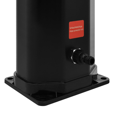 Ogrodowy prysznic solarny z końcówką prysznicową i kranem, 35 L