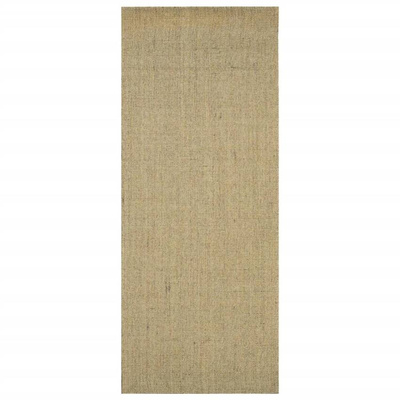 vidaXL Dywanik, naturalny sizal, 80x200 cm, zielony