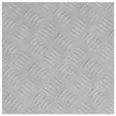 Stopień Kwadrat 2 pcs Srebrny 40 x 40 cm Aluminium