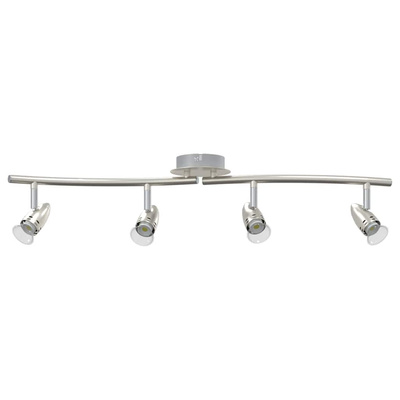 Reflektor sufitowy Nikiel 61 x 10 x 12,5 cm Metal