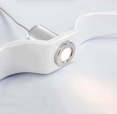 LAMPA WISZĄCA MEWA 2 BIAŁA 39cm AD195
