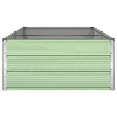 Donica Pastelowa Zieleń 195 x 100 x 45 cm Stal Galwanizowana