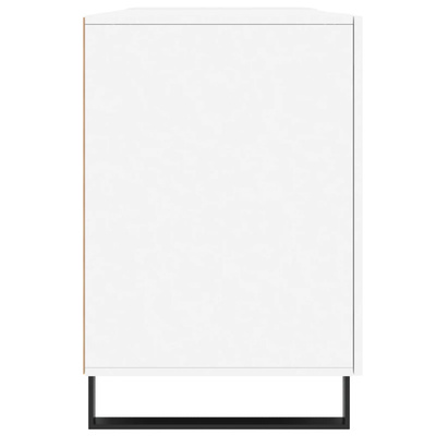 vidaXL Biurko, białe, 140x50x75 cm, materiał drewnopochodny wariant 8