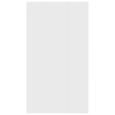 Regał na książki, biały, 66x30x98 cm, materiał drewnopochodny