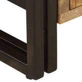 vidaXL Szafka pod TV, 120x35x45 cm, lite drewno mango