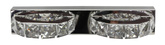 Kinkiet LED 2x3W kryształki SHIPI 22-45300