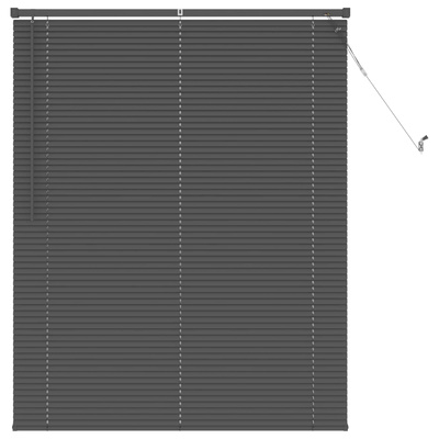 Żaluzja wenecka Srebrnoszary 150 x 110 cm 25 mm PVC