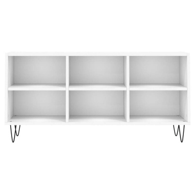 Szafka pod TV, biała, 103,5x30x50 cm, materiał drewnopochodny vidaXL