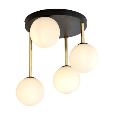 Lampa sufitowa  DOLCE 4 BL OPAL