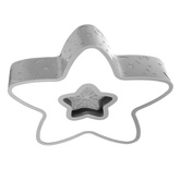 Lampa sufitowa LED dziecięca szara gwiazdka 28W + pilot