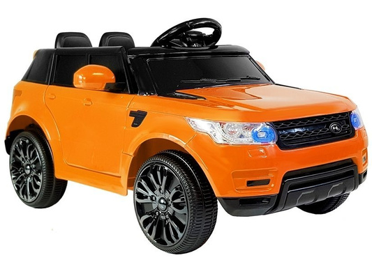 Auto Na Akumulator HL1638 Dla Dzieci Pilot MP3 Światło LED Pomarańczowy
