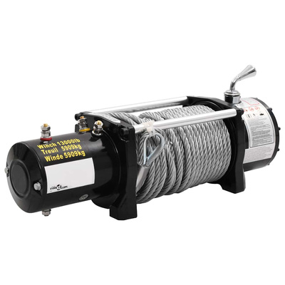 vidaXL Wciągarka elektryczna, 12 V, 5909 kg