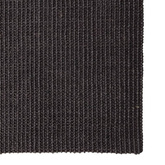 vidaXL Dywanik, naturalny sizal, 80x250 cm, czarny