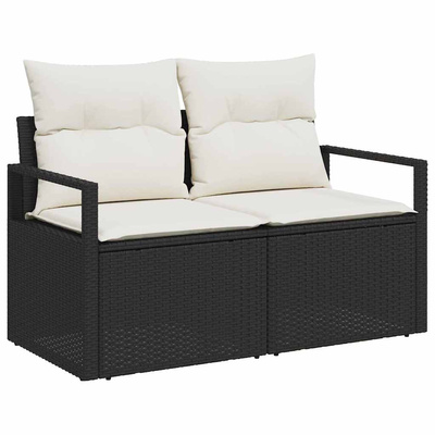 Sofa Ogrodowa z poduszką 120 x 62 x 69 cm polirattan