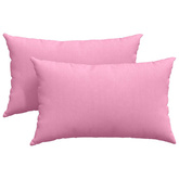 Poduszki na sofę 2 pcs Różowy 50 x 30 cm tkanina