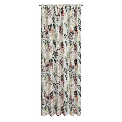 Zasłona Tunel biała 155x200