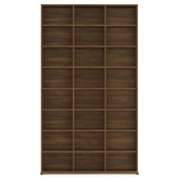 Szafka na płyty CD, brązowy dąb, 102x23x177,5 cm