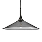 Lampa wisząca czarna 50cm Kiruna L Ledea 50101203