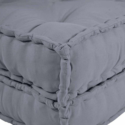 Modularna jednostka sofy 2 pcs Szary 140 x 70 x 36 cm tkanina