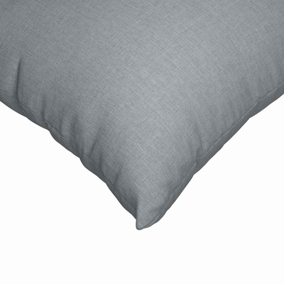 Poduszki na sofę 2 pcs Jasnoszary 80 x 80 cm tkanina