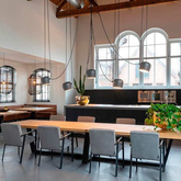 Nowoczesna Lampa Wisząca 3x?30cm Szara Abruzzo Rittoro