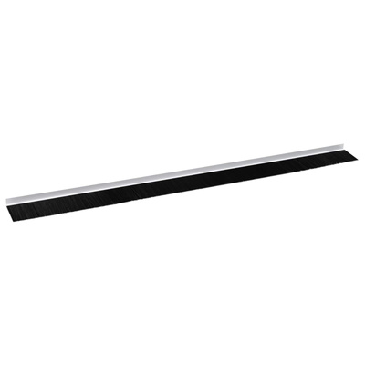 Szczotki uszczelniające do drzwi samoprzylepne 6 szt. 100 cm