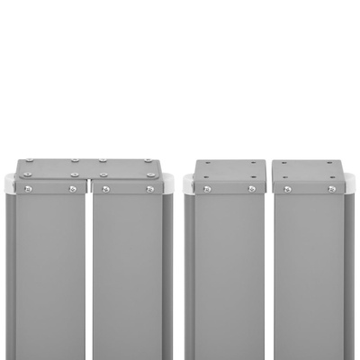 Parawan rozsuwany, czarny, 160x600 cm