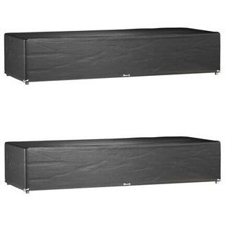 vidaXL Pokrowce na leżaki, 2 szt., 12 oczek, 205x75x40 cm, PE