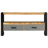 vidaXL Szafka pod TV, 100x30x50 cm, lite drewno mango