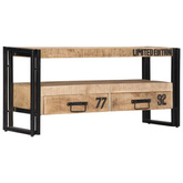 vidaXL Szafka pod TV, 100x30x45 cm, lite drewno mango