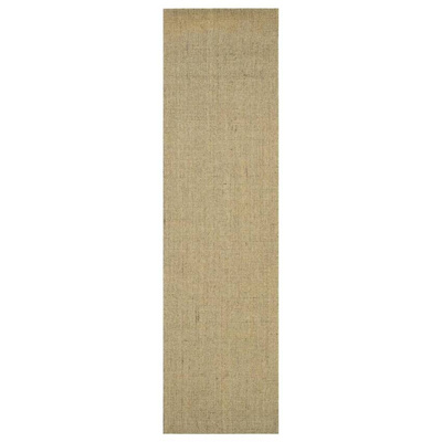 vidaXL Dywanik, naturalny sizal, 80x300 cm, zielony