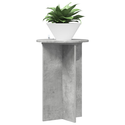 Stojak na rośliny 2 pcs Betonowy szary ?40 x 60 cm