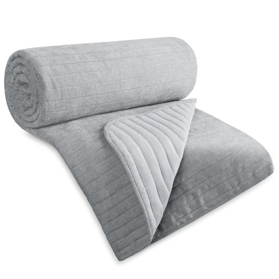 Narzuta Chon srebrna 240x220