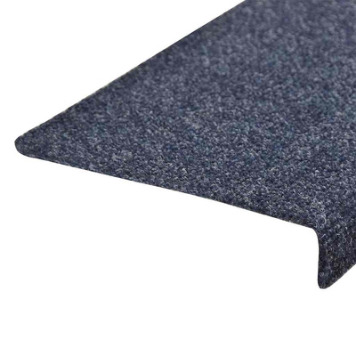 Maty na schody samoprzylepne 15 szt. 65x21x4 cm Niebieskie prostokątne krawędzie