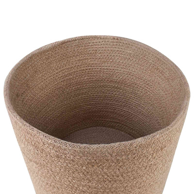 Zestaw doniczek 2 pcs naturalny ? 28 x 28 cm 100% Juta Tossa