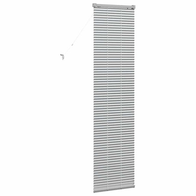 Żaluzje weneckie Srebrny 175 x 40 cm Aluminium